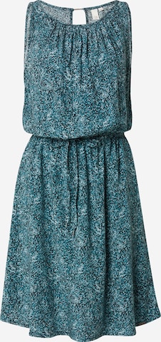 QS Summer Dress in Green: front