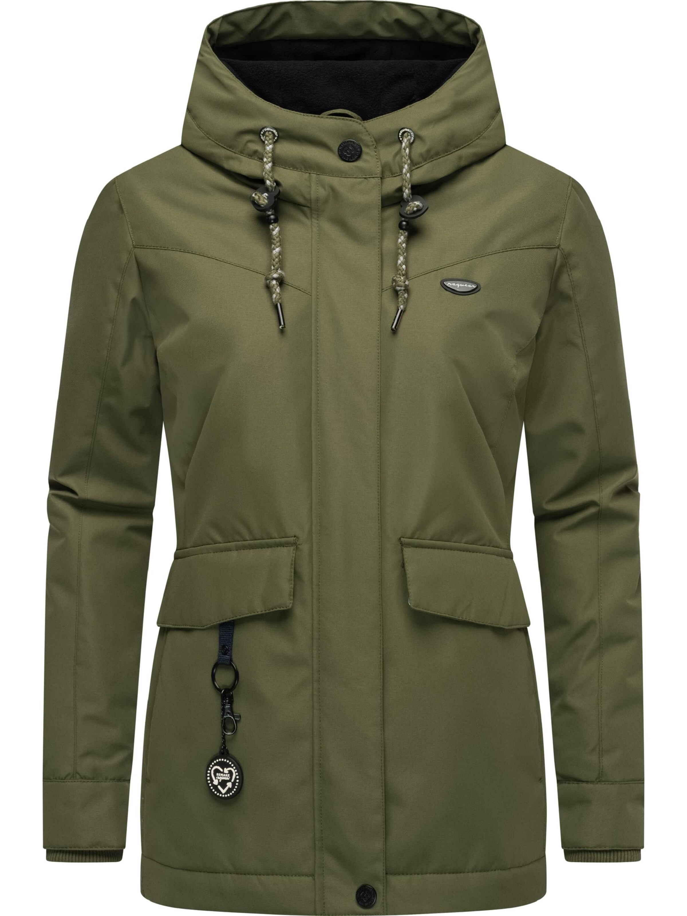 Veste d’hiver 'Jazmin' Ragwear en vert