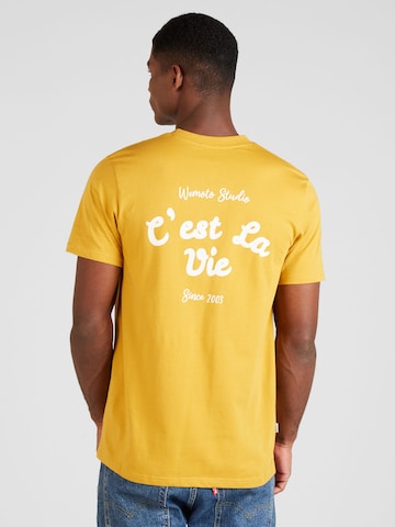 T-Shirt Wemoto en jaune