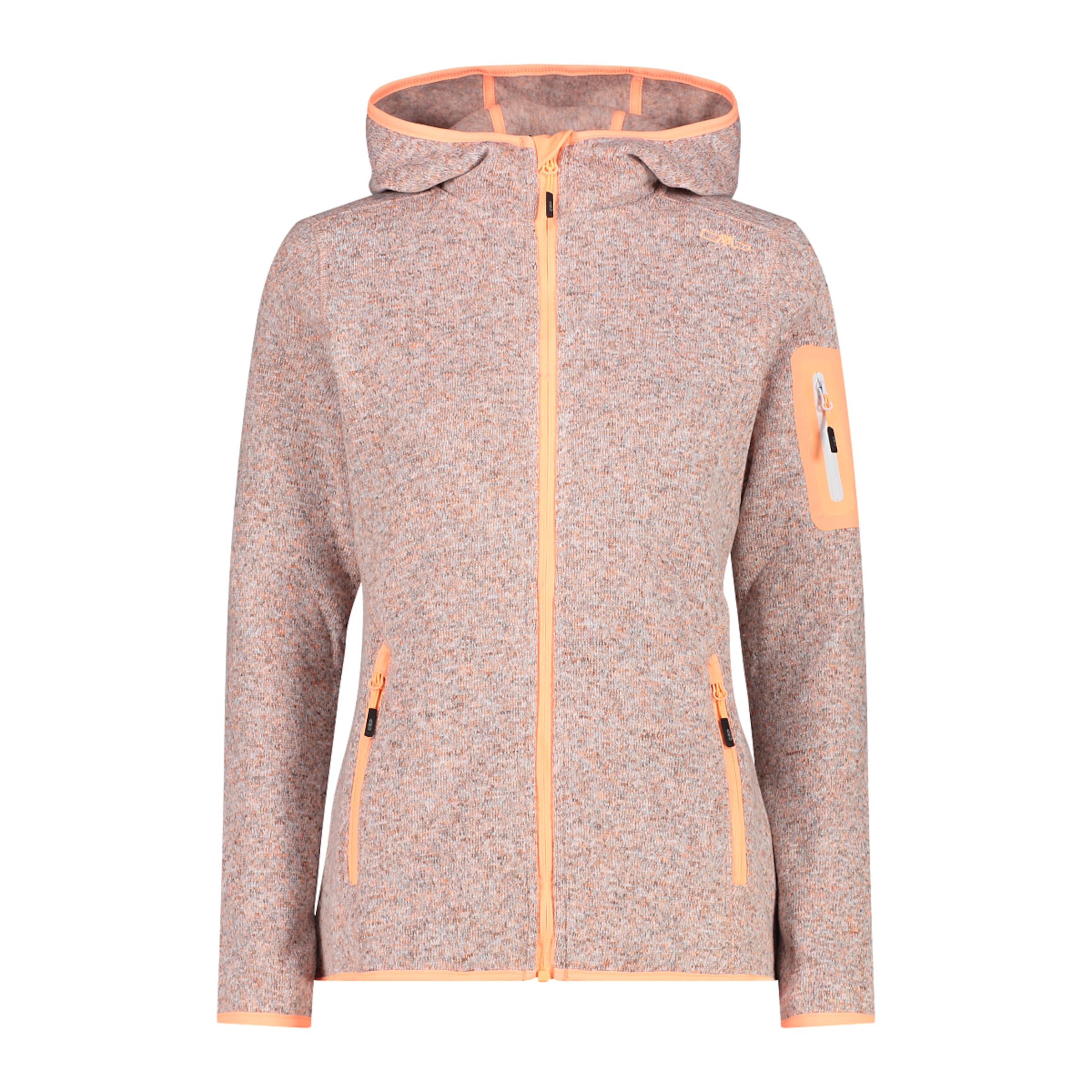 CMP Funktionsfleecejacke in Beige: Vorderseite