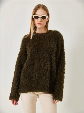 Bianco LucciPulover 'Pullover' - zelena boja