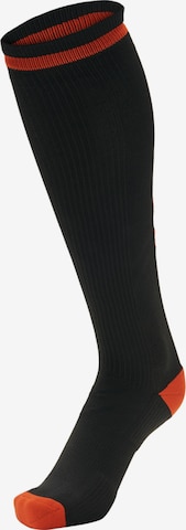 Hummel Athletic Socks in Black: front