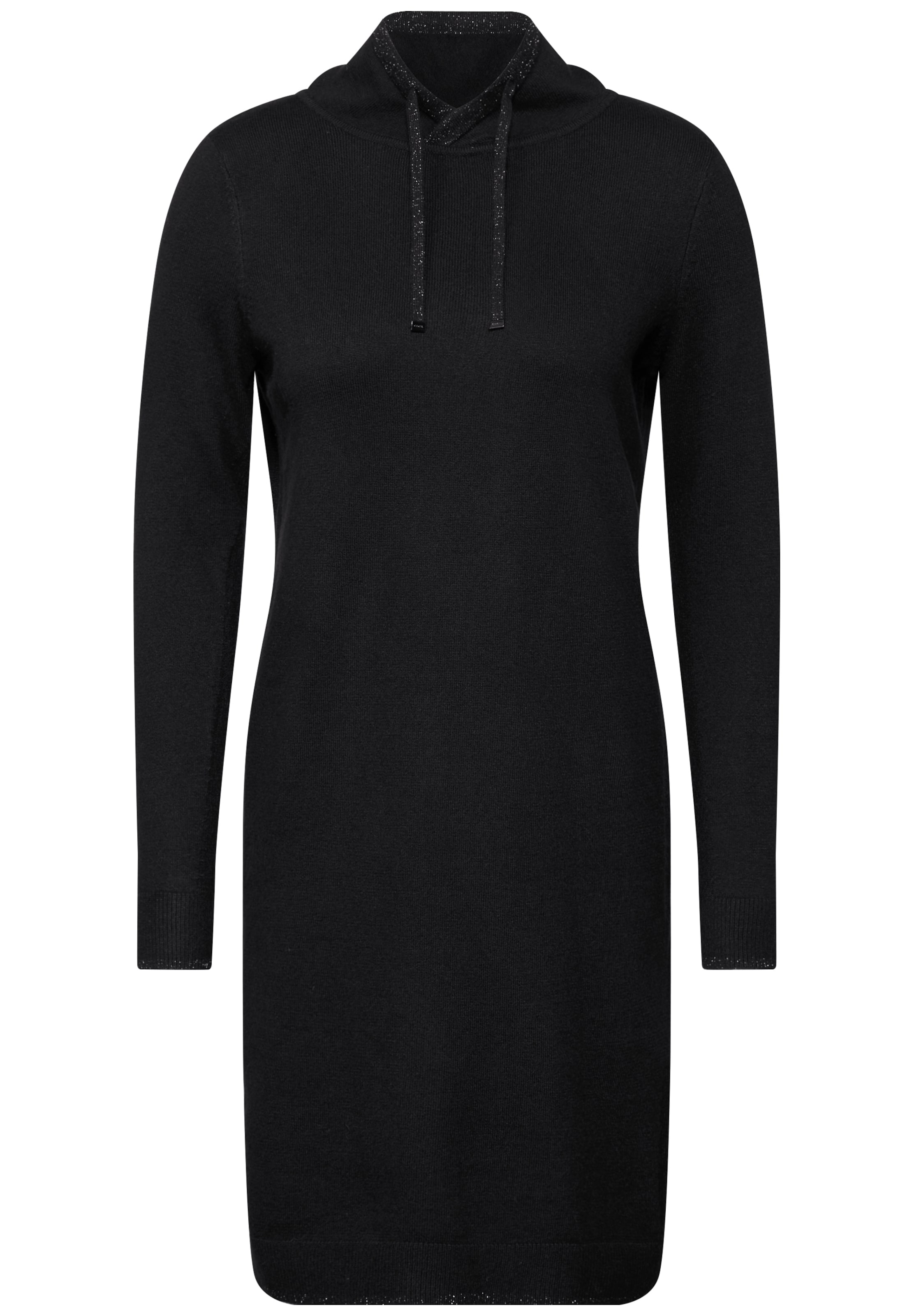 CECIL Strickkleid in Schwarz: Vorderseite