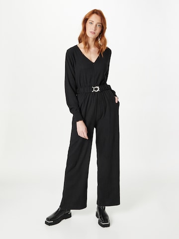 Moves Jumpsuit in Zwart: voorkant