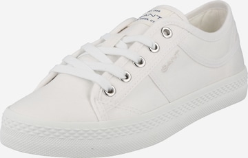 GANT Sneakers laag in Wit: voorkant