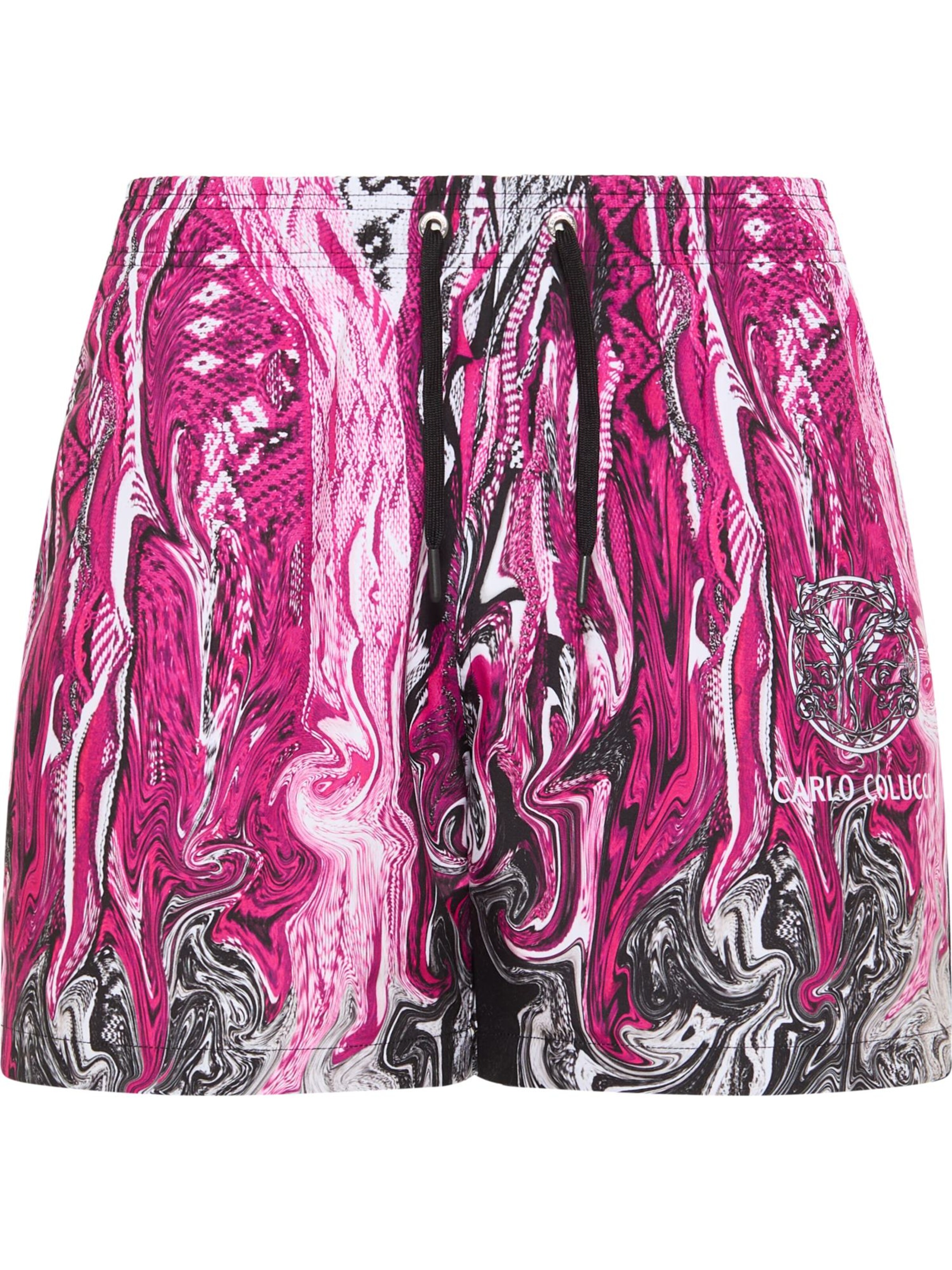 Carlo Colucci Broek 'Demaku' in Gemengde kleuren: voorkant