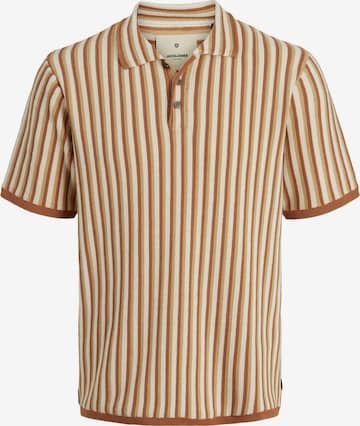 JACK & JONES Shirt in Brown: front