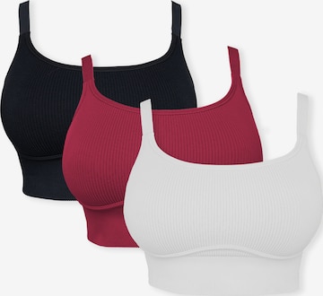 SugarShape Bustier Rintaliivi 'FREEDA FREEDA' värissä monivärinen: etupuoli