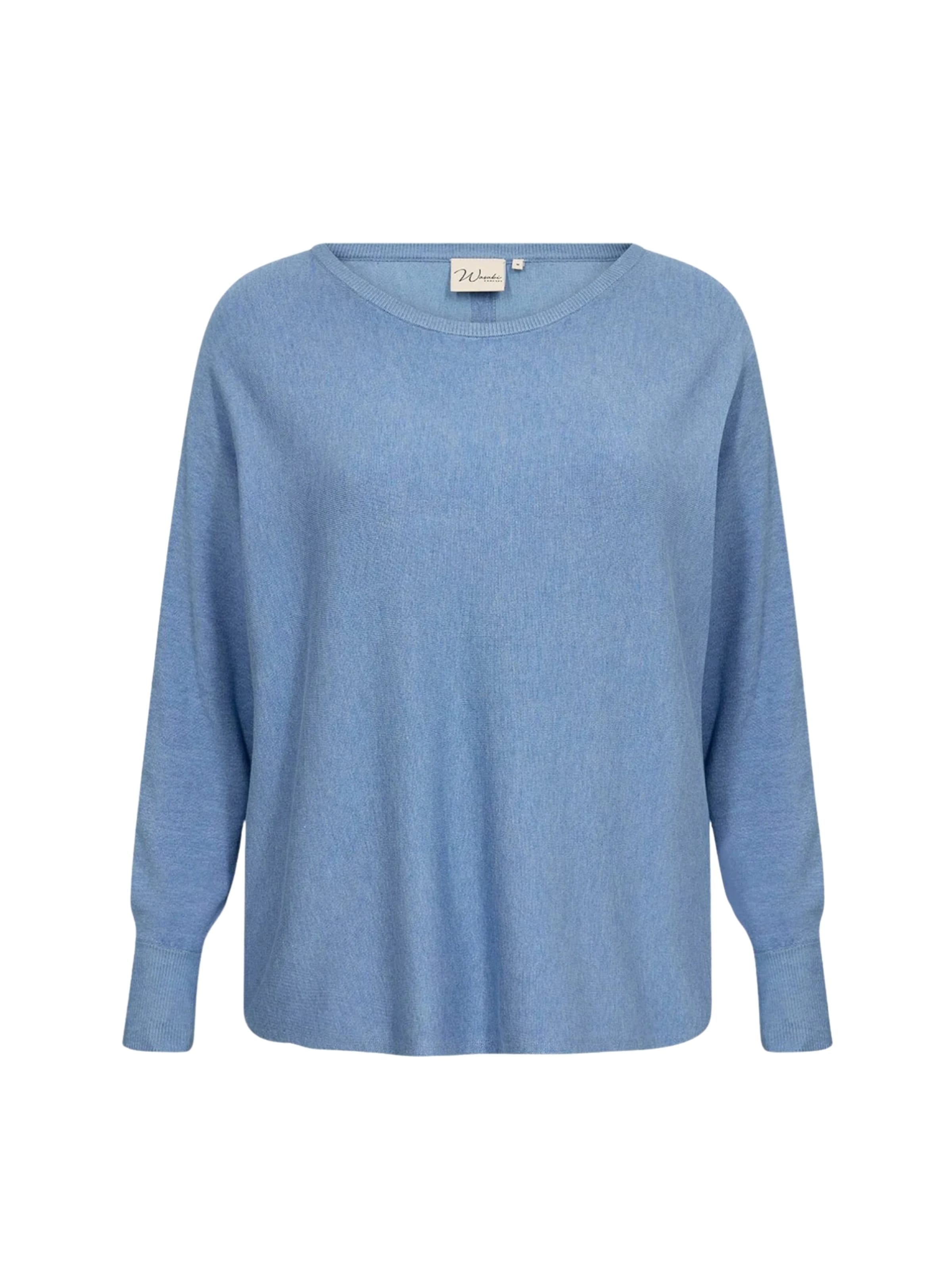 Pull-over Wasabi Concept en bleu : devant