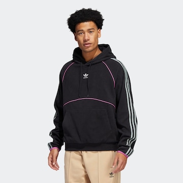 Bluză de molton 'Polar Fleece' de la ADIDAS ORIGINALS pe negru: față