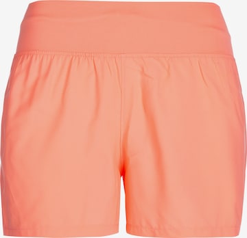 UNDER ARMOUR Skinny Sporthose 'Run Stamina' in Pink: predná strana