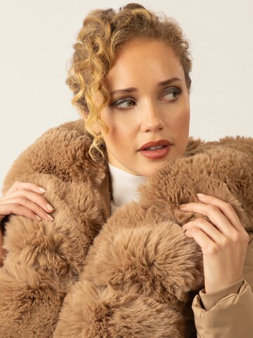 APART Winter Jacket in Brown