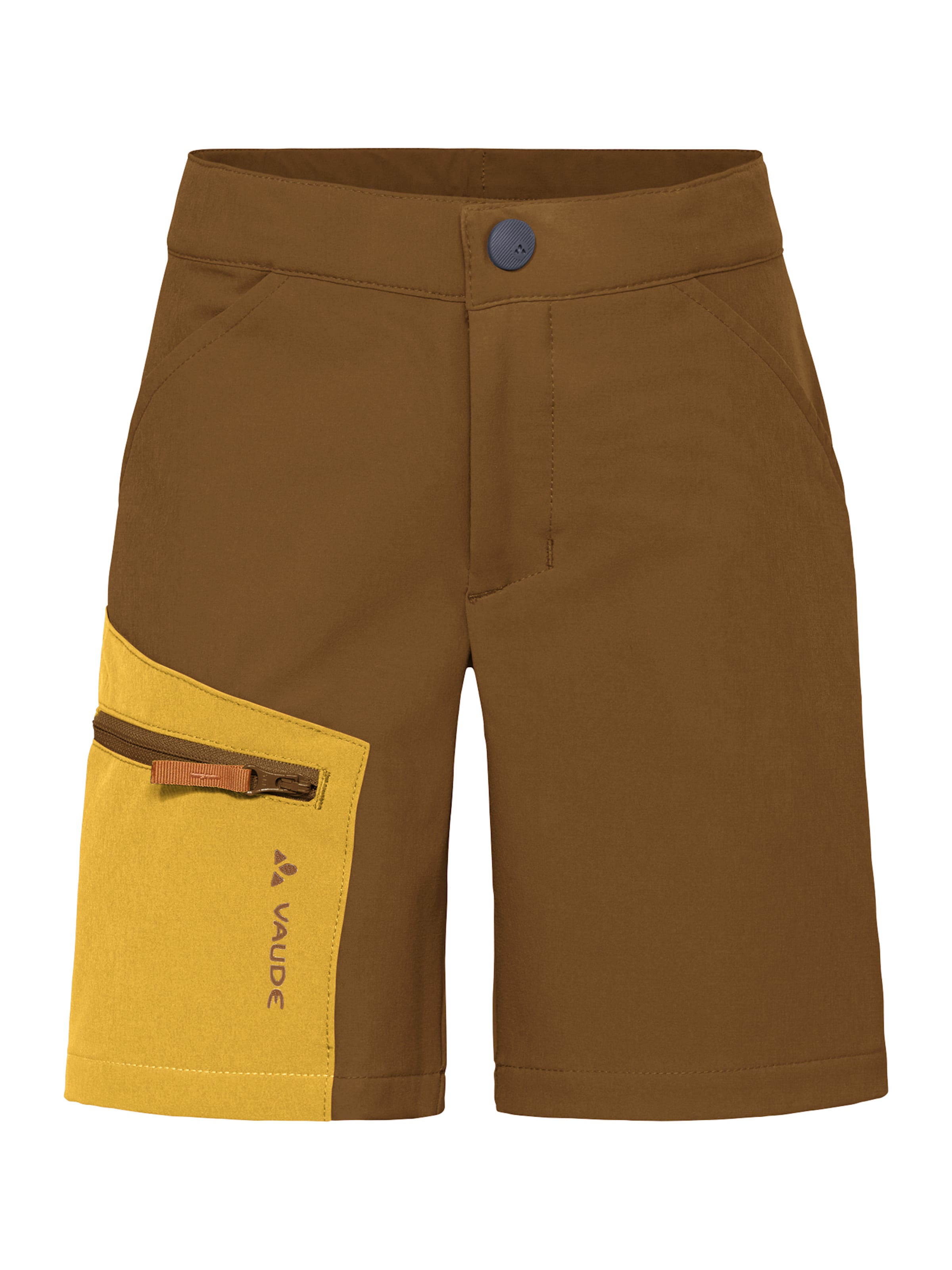 VAUDE Outdoor trousers 'Rokua' in Brown: front