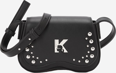 Rankinė su ilgu dirželiu iš KARL LAGERFELD JEANS, spalva – juoda, Prekių apžvalga