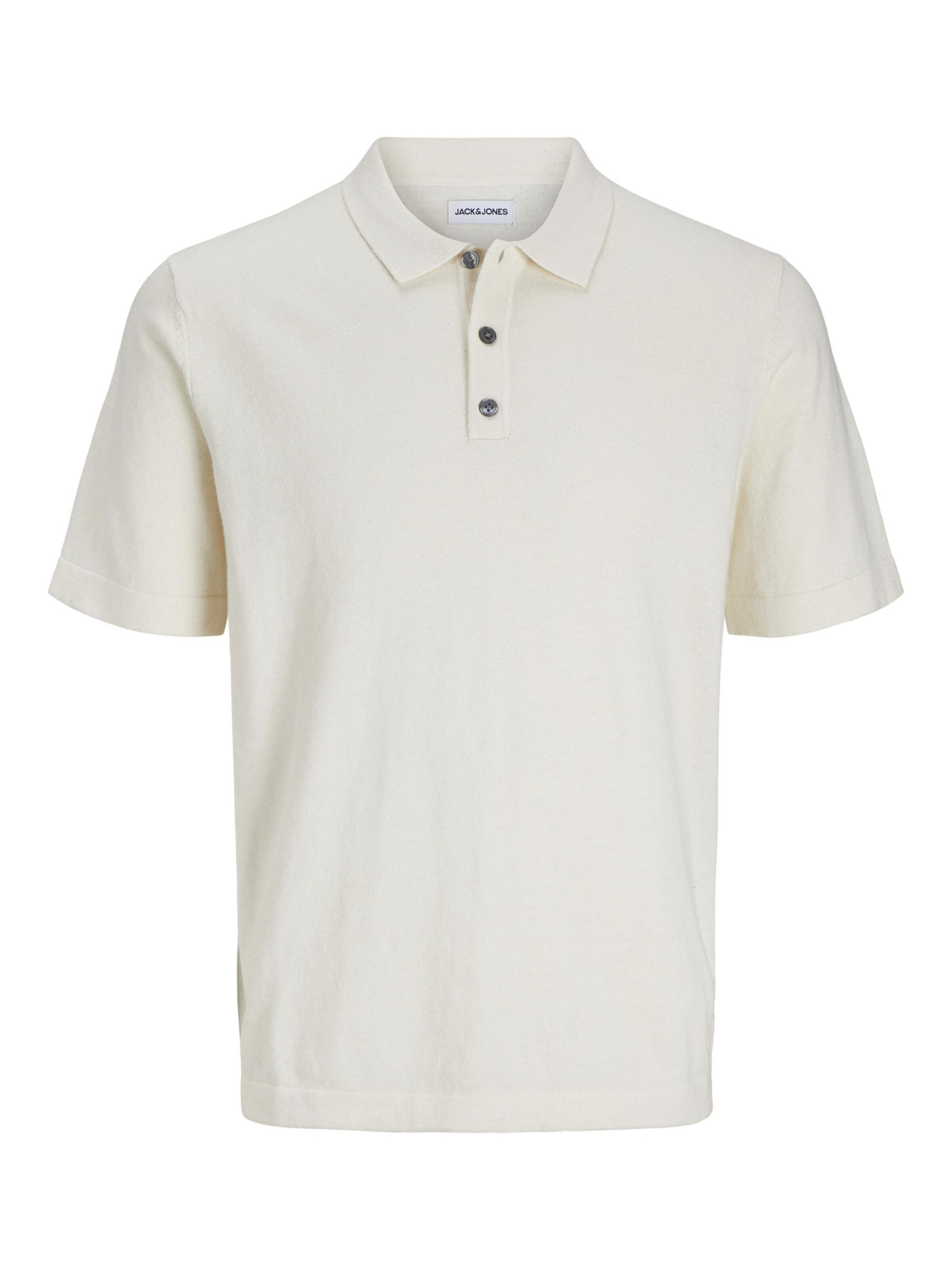 JACK & JONES Bluser & t-shirts 'JJEEmil' i hvid: forside