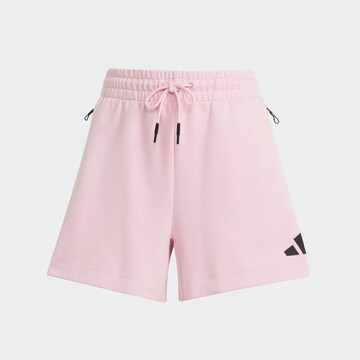 ADIDAS SPORTSWEAR Urheiluhousut 'Z.N.E.' värissä vaaleanpunainen: etupuoli