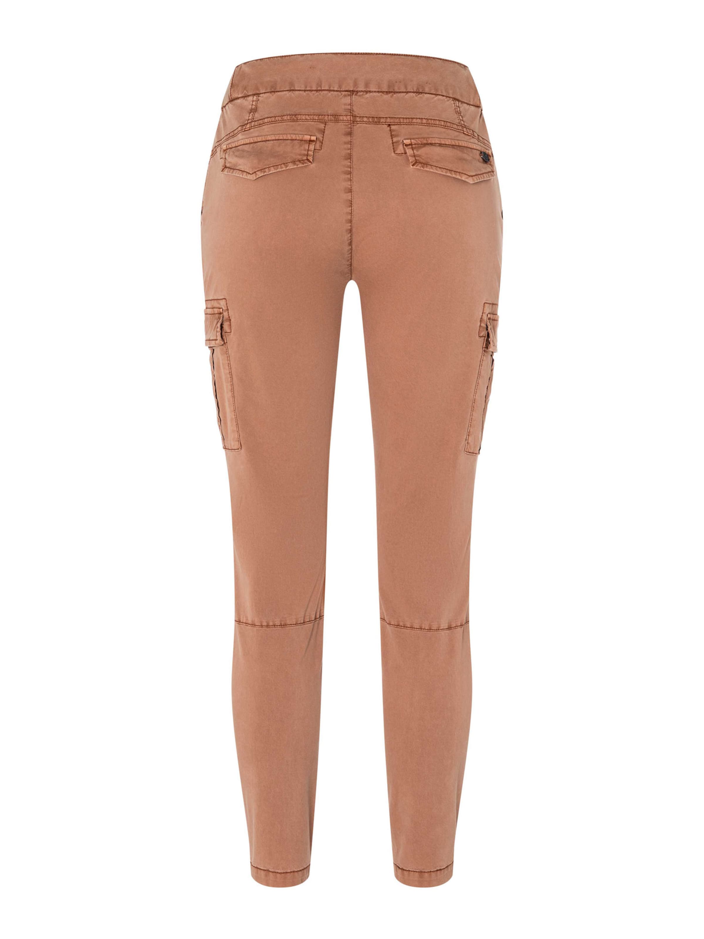 TIMEZONE Слим Брюки-карго 'Malika' в Коричневый