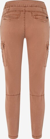 TIMEZONE Slim fit Cargo Pants 'Malika' in Brown