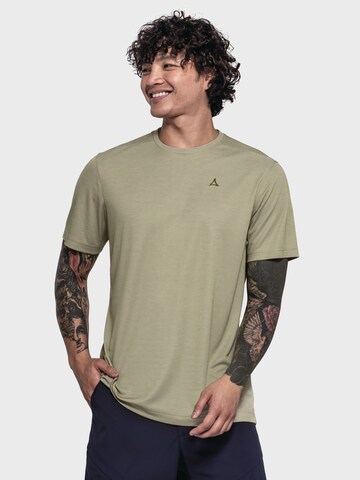 Schöffel Performance shirt 'Galerne' in Green