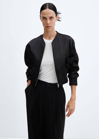 Veste mi-saison 'Malibu' MANGO en noir