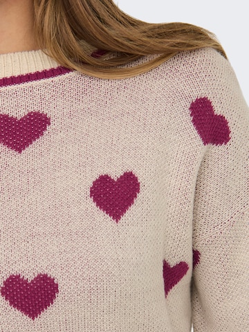 JDY - Jersey 'JDYROMANCE' en beige