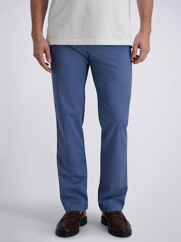 Regular Pantalon chino 'Castres' PIERRE CARDIN en bleu : devant