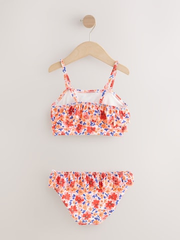 Next Koszulkowy Bikini w kolorze pomarańczowy