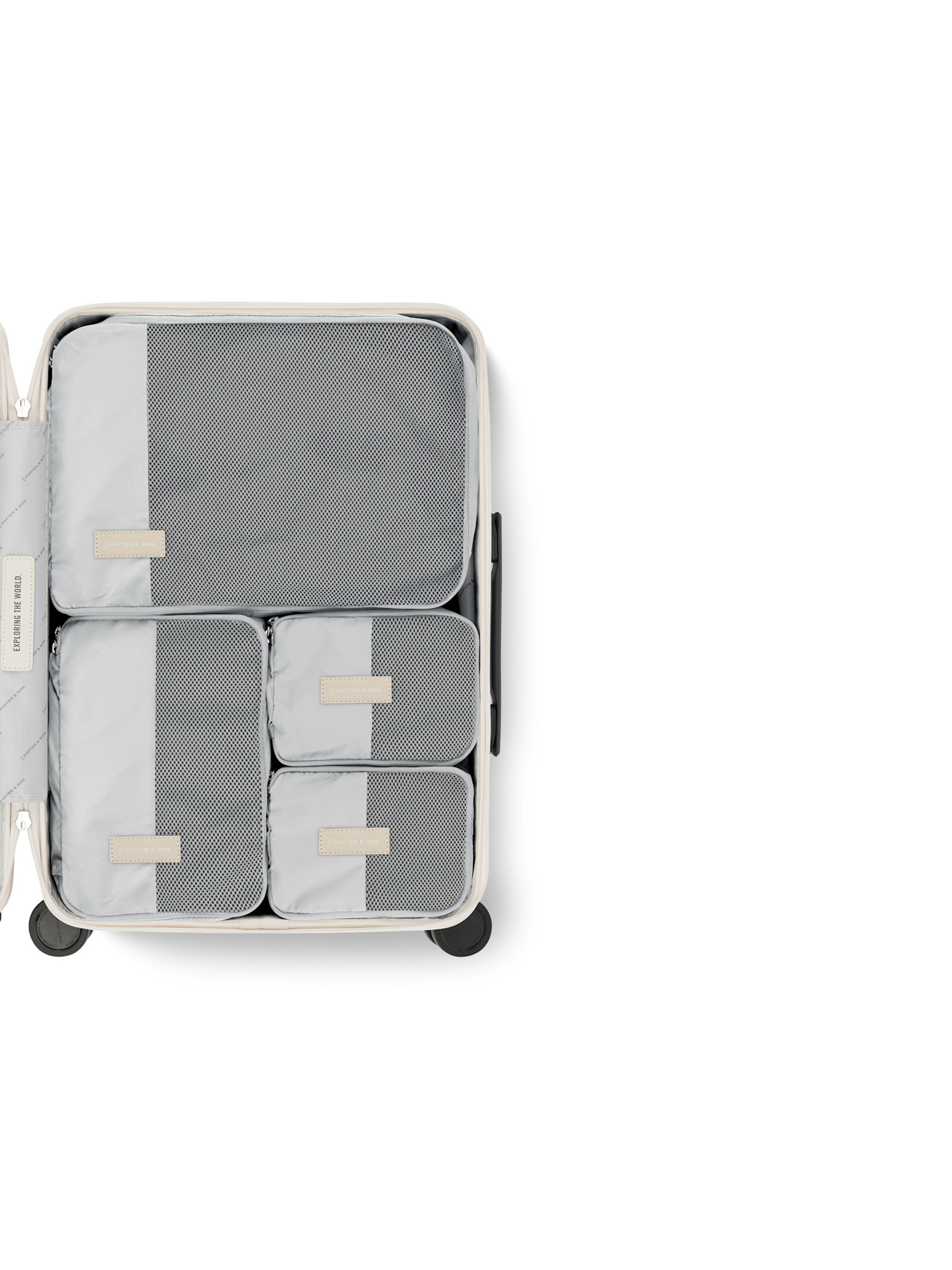 Kapten & Son Koffer 'Heathrow Cabin'‌‌‌‌‌‌‌‌‌ in Beige