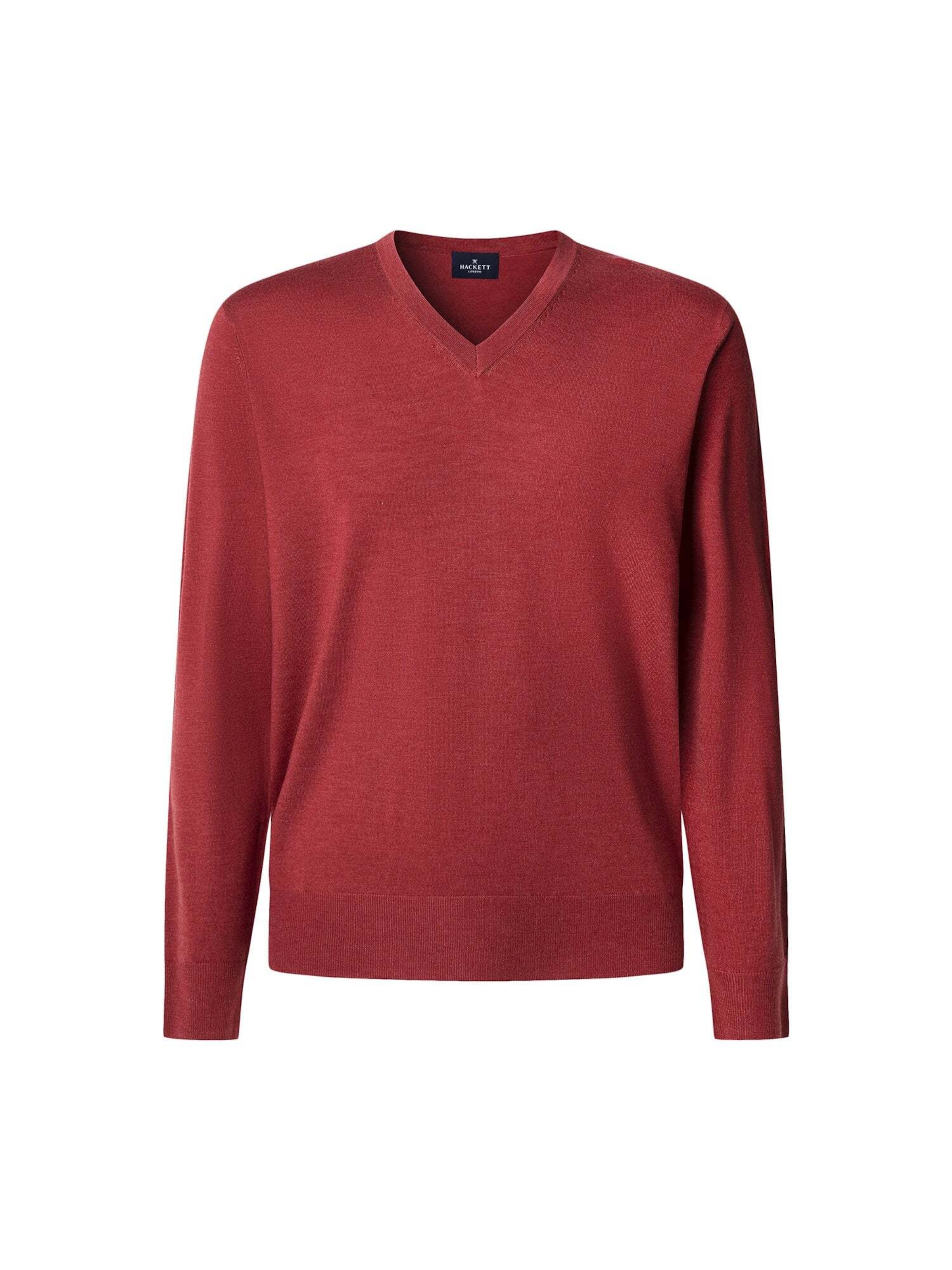 Pull-over Hackett London en rouge : devant