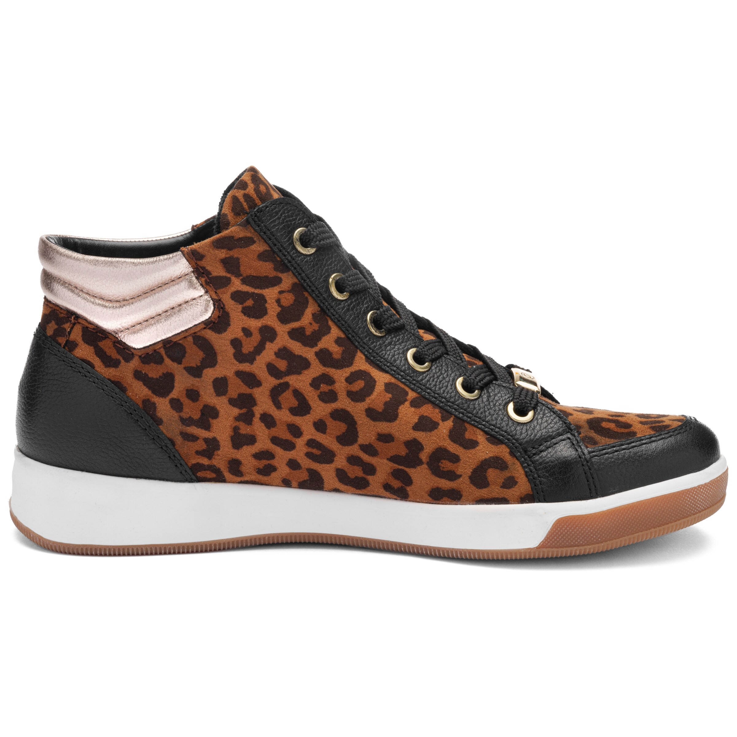 ARA High-Top Sneakers 'Rom' in Brown
