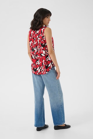 Camicia da donna 'KAAmber' di Kaffe in rosso