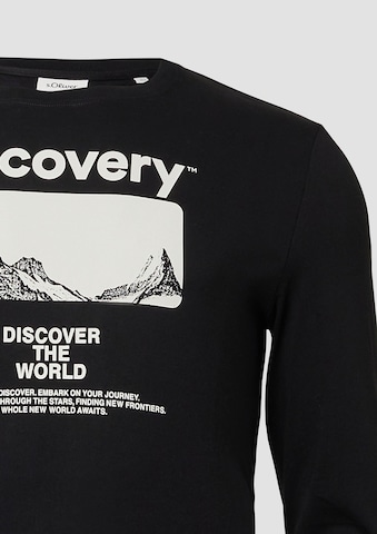 T-Shirt s.Oliver en noir