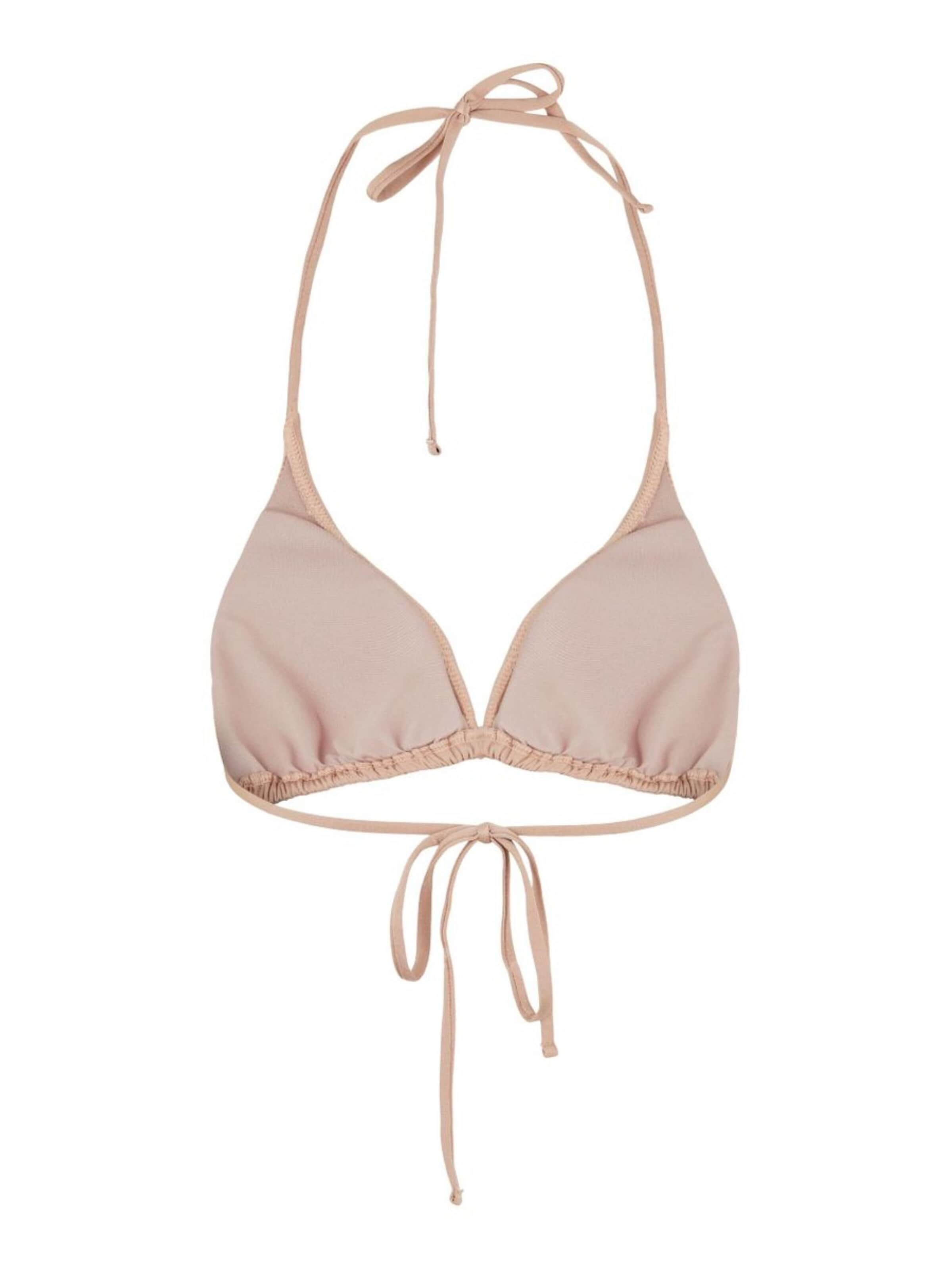 PIECES Triangel Bikinitop‌‌‌‌‌‌‌‌ in Beige