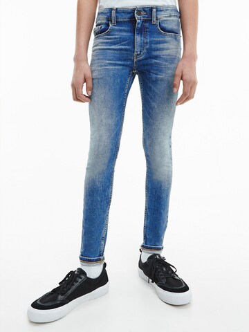 Calvin Klein Jeans Skinny Jeans in Blauw