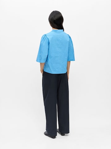 Camicia da donna 'OBJHelia' di OBJECT in blu