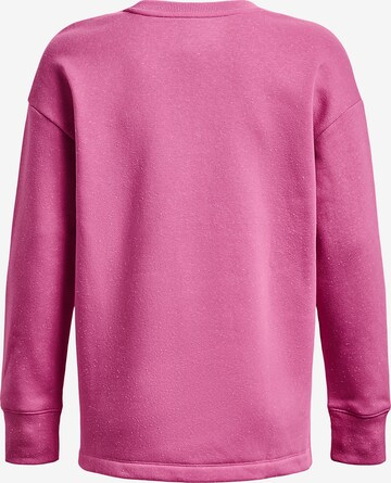UNDER ARMOUR Sportief sweatshirt in Roze