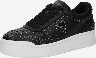 GUESS Низкие кроссовки 'MOGANA' в Черный / Серебристый, Обзор товара