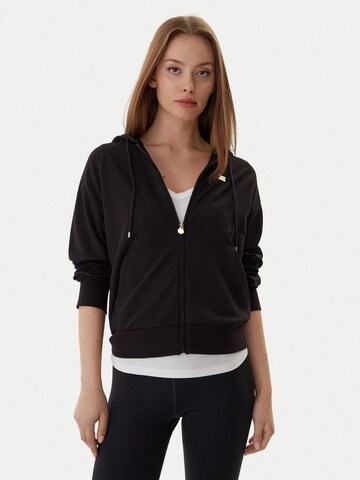 Giacca di felpa di Emporio Armani in nero: frontale