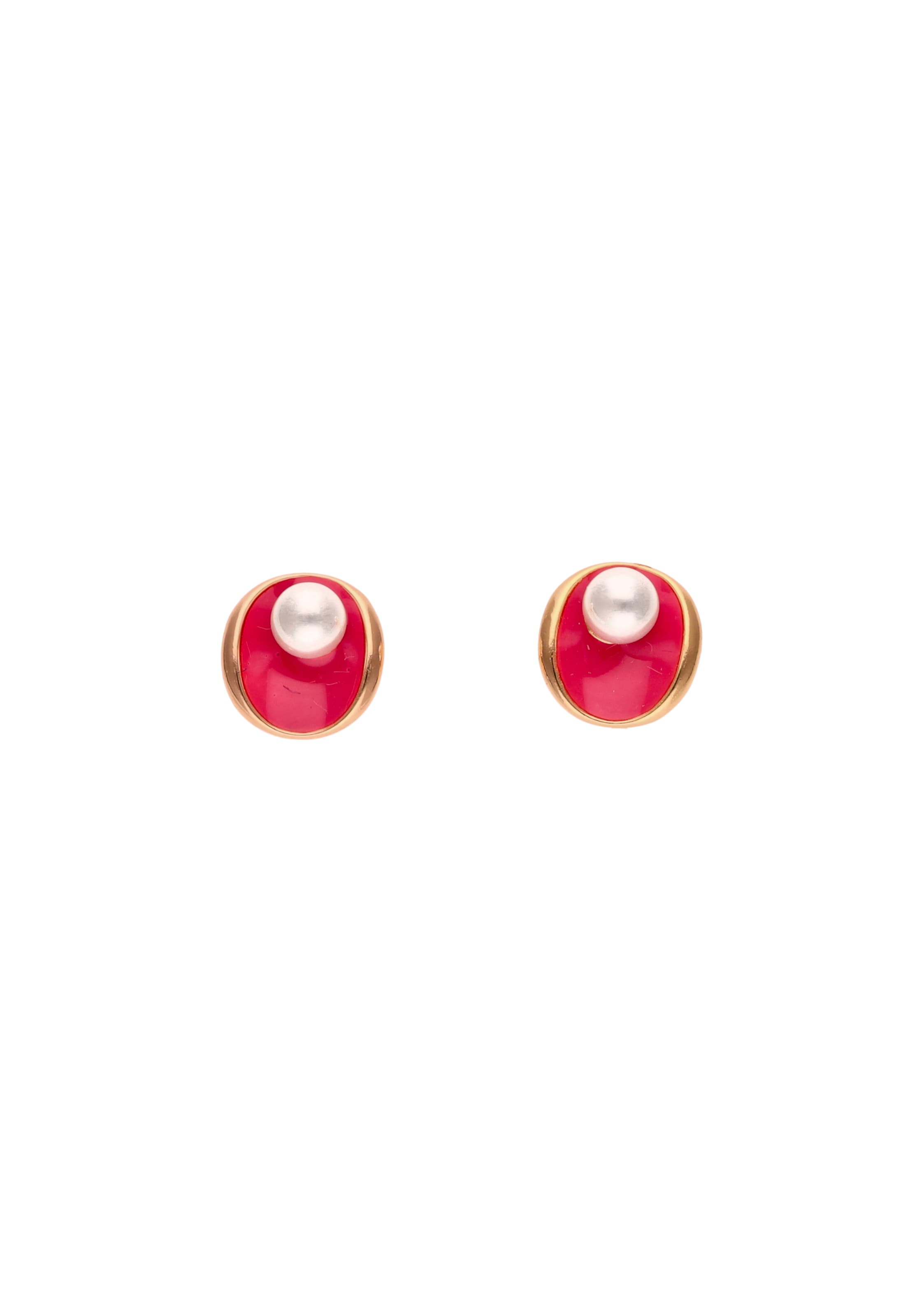 Boucles d'oreilles IZIA en or : devant