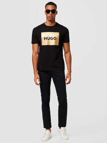 Maglietta 'Dulive' di HUGO in nero