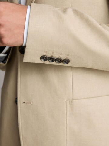 Next Regular fit Businesskavaj i beige