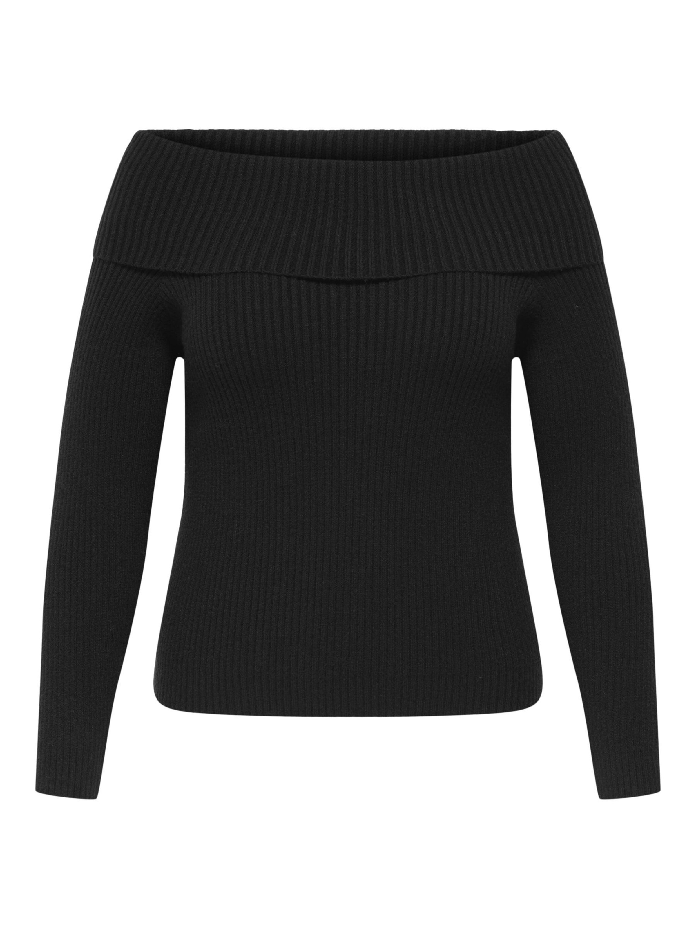 ONLY Carmakoma - Jersey 'CARKatia' en negro: frente