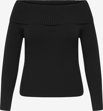 ONLY Carmakoma - Jersey 'CARKatia' en negro: frente