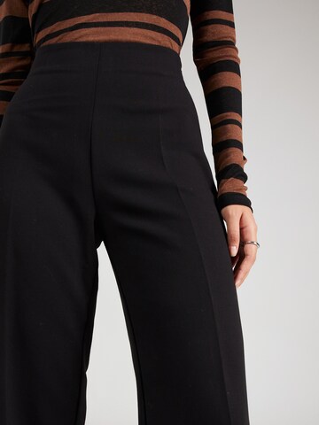 Lindex Loosefit Pantalon 'Lykke' in Zwart