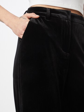 ONLY Wide leg Broek 'MARGARET' in Zwart