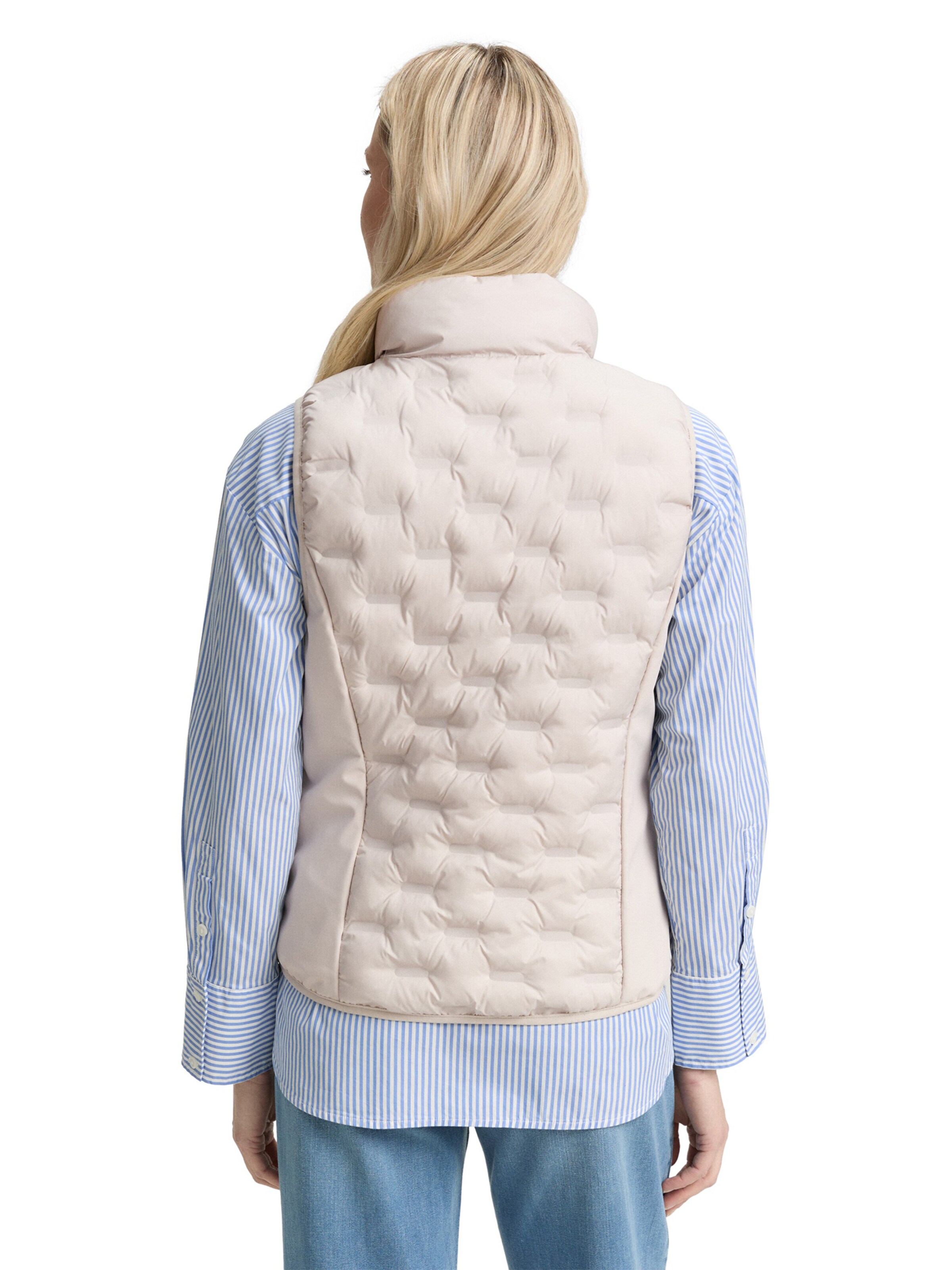 TOM TAILOR Vest in White