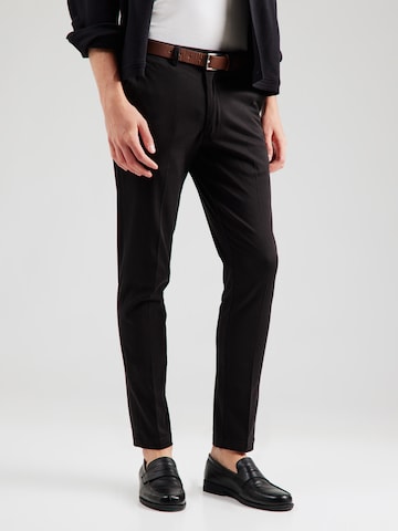 Slimfit Pantaloni eleganți 'JPSTMARCO FRANCO' de la JACK & JONES pe negru: față