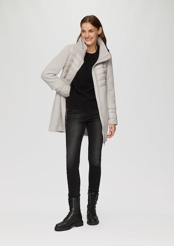 s.Oliver Tussenmantel in Beige: voorkant