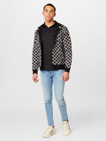 Veste de survêtement Karl Lagerfeld en noir