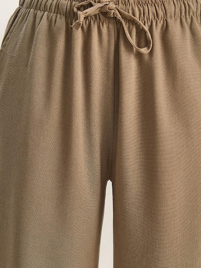 Bianco Lucci Broek in de kleur Donkerbeige, Productweergave